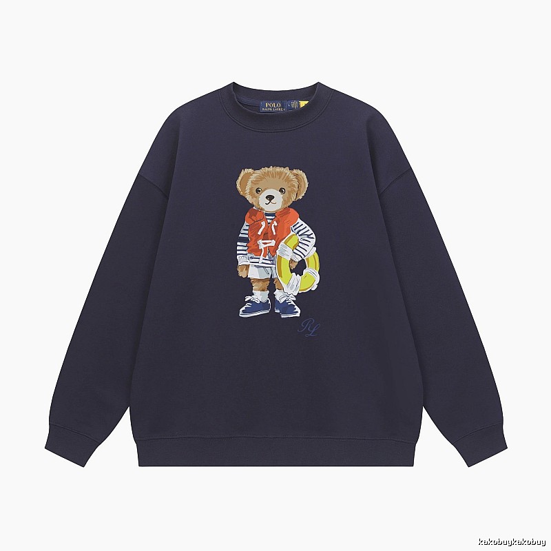 Ralph Lauren Bear Navy-style Sweatshirt