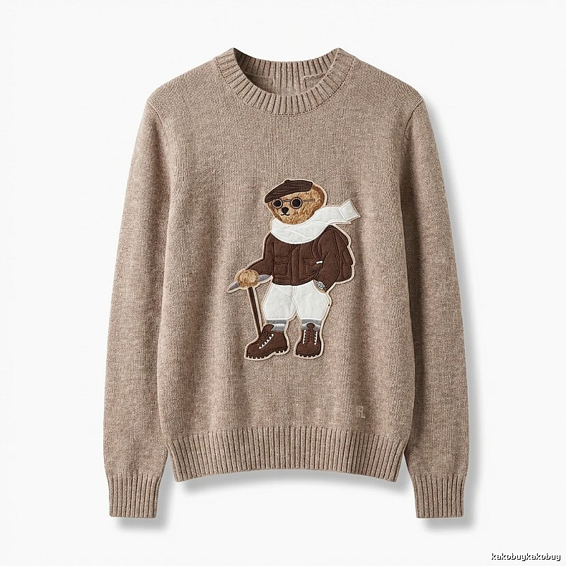 Ralph Lauren Bear Retro Style Sweater