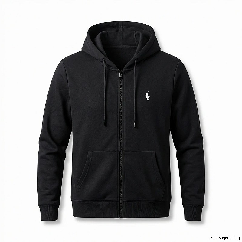 Ralph Lauren Black Label minimalist style hoodie