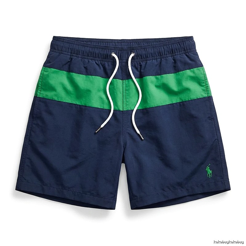 Ralph Lauren Color-Block Casual Shorts