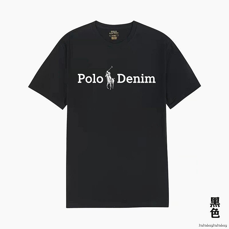 Ralph Lauren Polo Denim Black T-shirt
