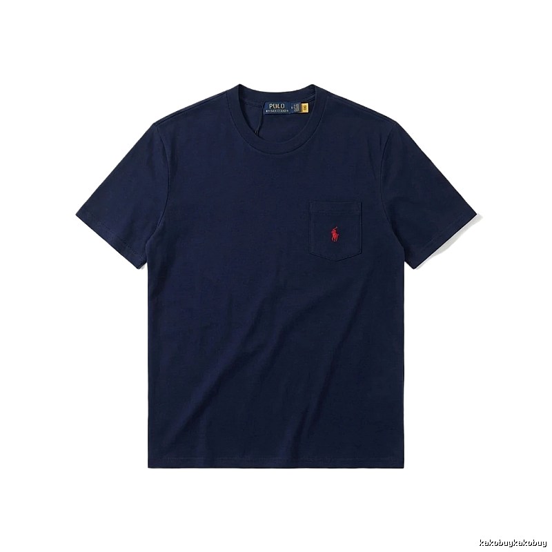 Ralph Lauren Polo simple navy blue T-shirt