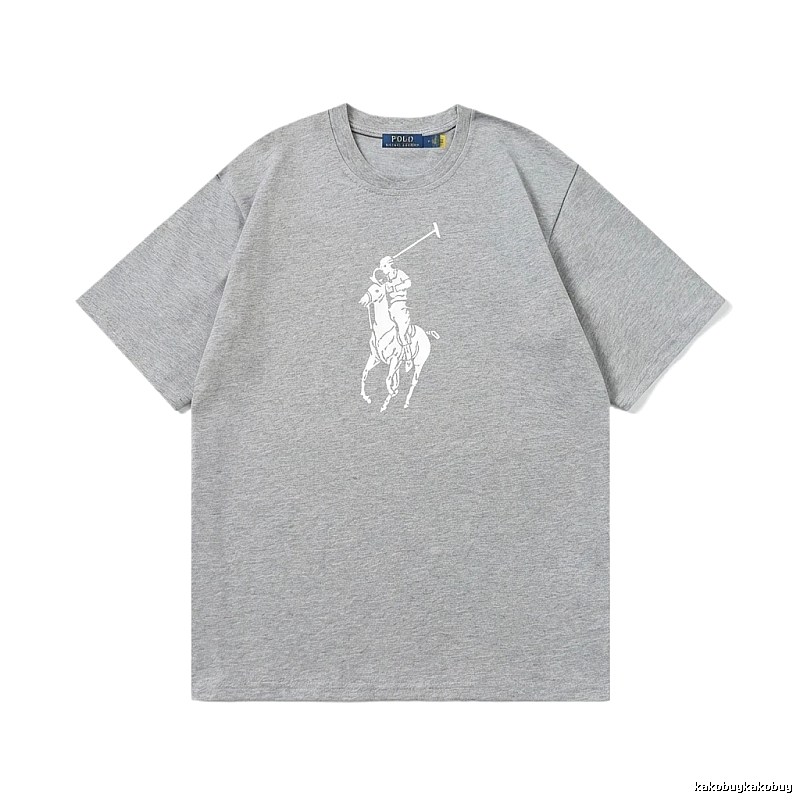 Ralph Lauren Polo-style grey T-shirt