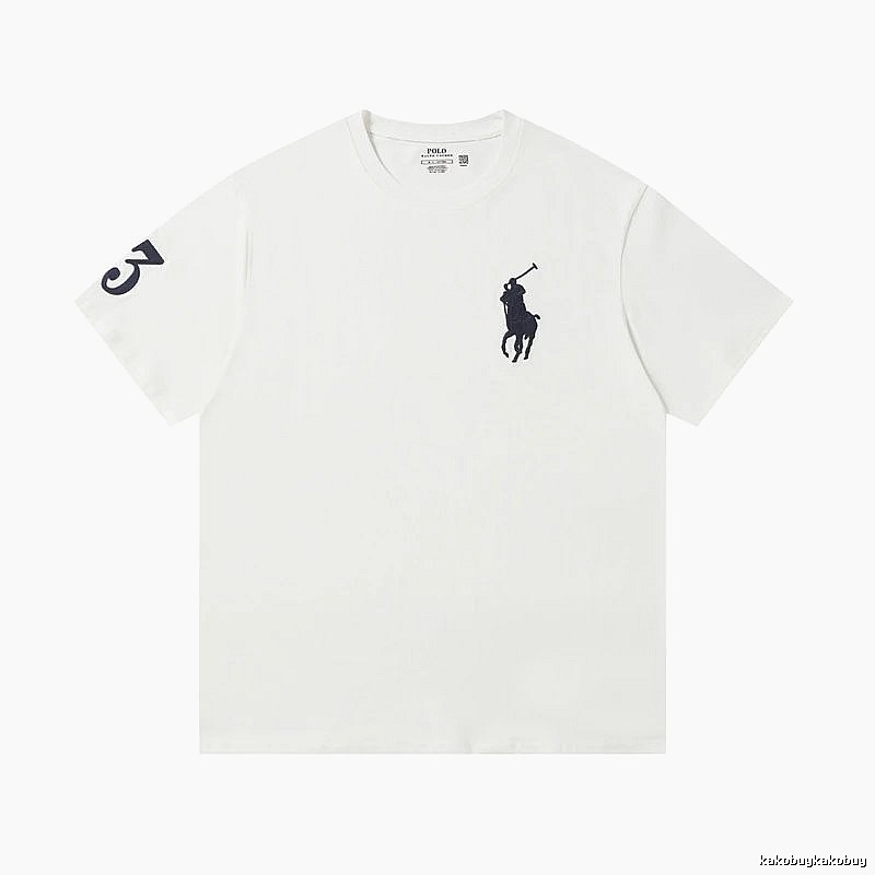 Ralph Lauren Polo-style white T-shirt