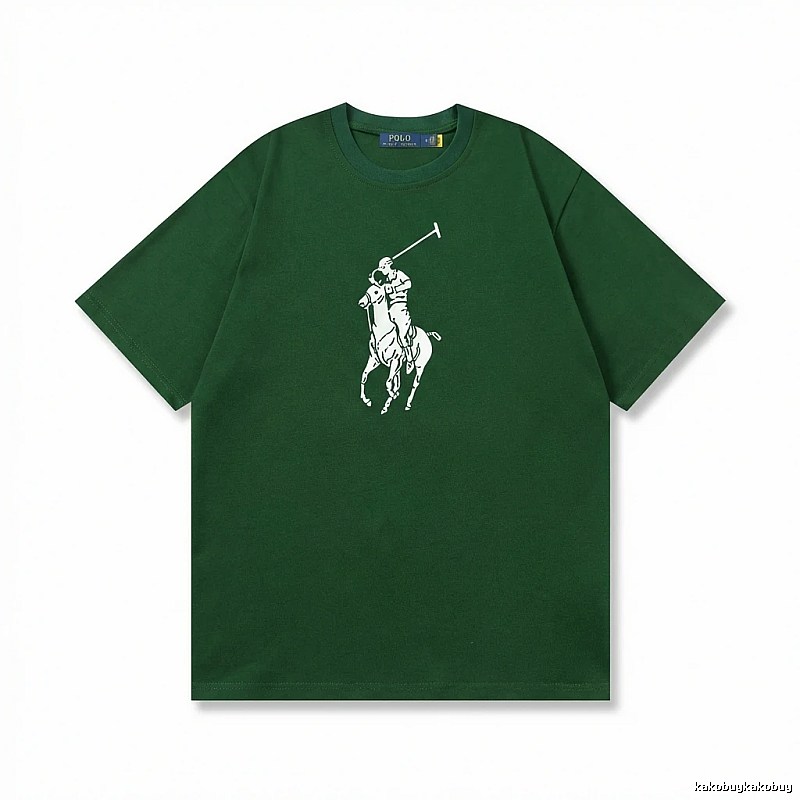 Ralph Lauren Polo vintage-style dark green T-shirt