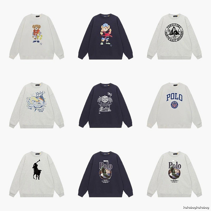 Ralph Lauren retro-style sweatshirt