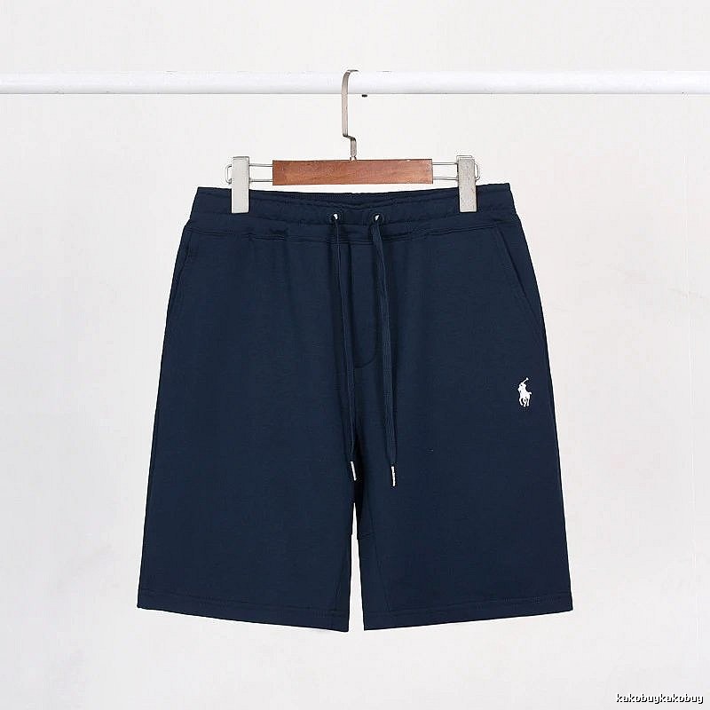 Ralph Lauren Streetwear Sweat shorts Gray Drawstring Small with Logo Accent