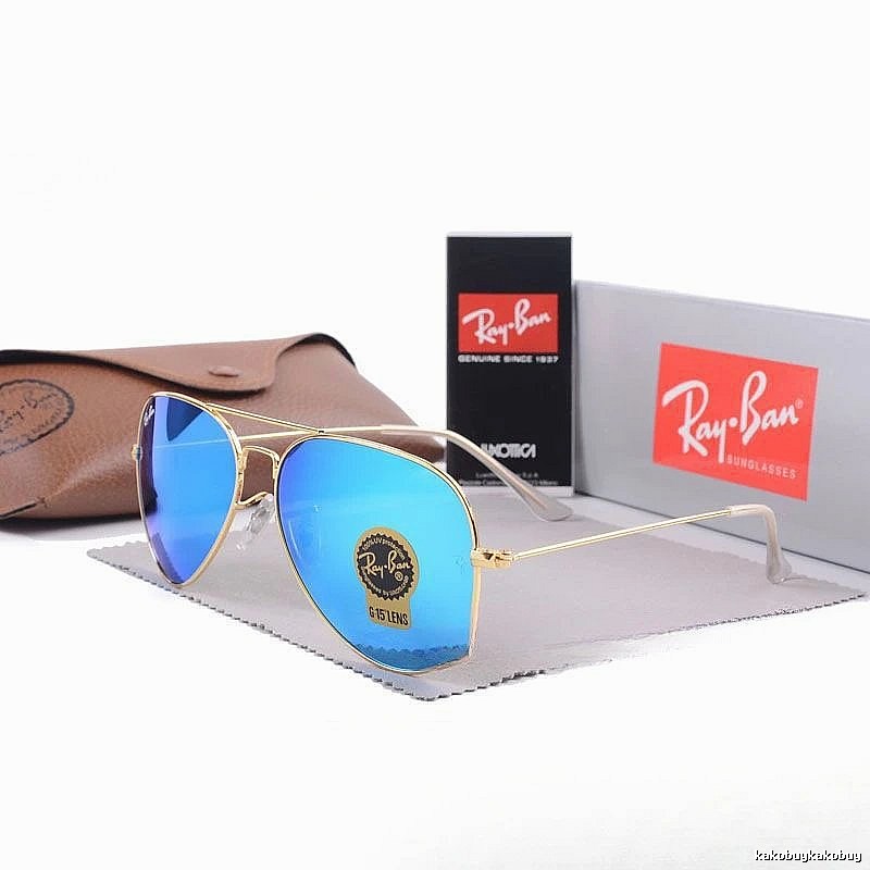 Ray-Ban Statement Aviator sunglasses Gold Tone Sunglasses for Easy Pairing