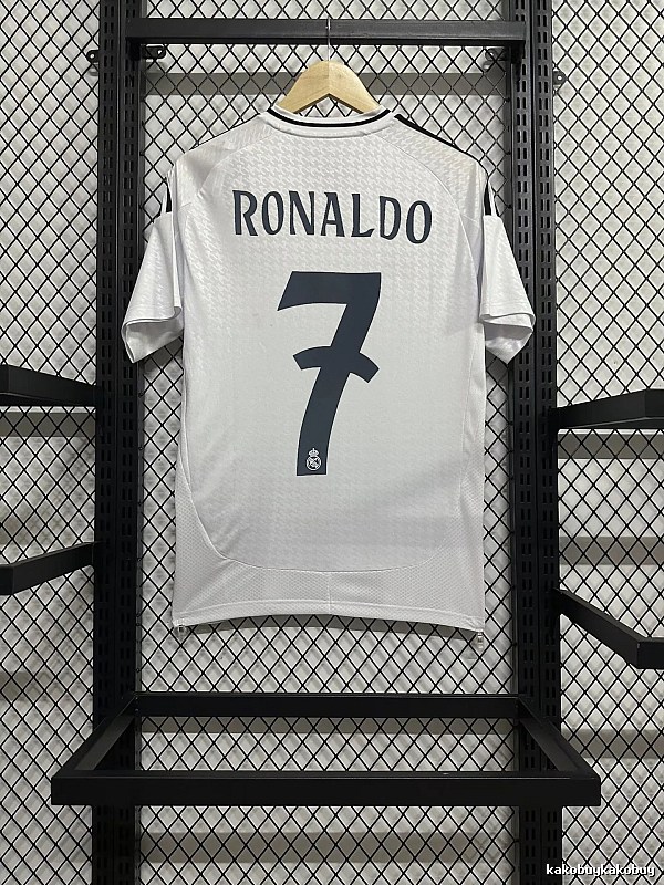 Real Madrid Streetwear Home soccer jersey White Real Madrid with Logo Accent Select Edition