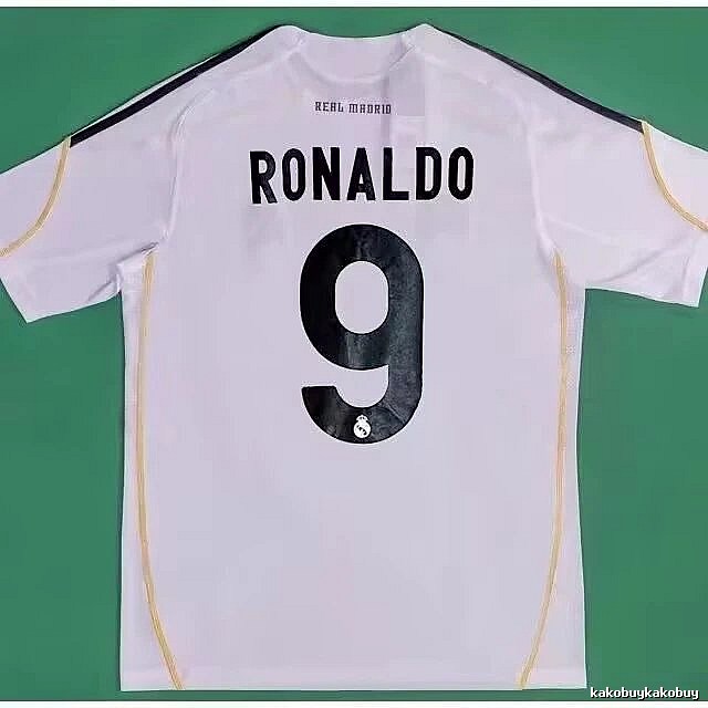 Real Madrid Summer Retro Teka soccer jersey White Retro Football with Clean Finish
