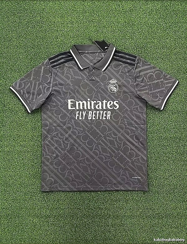 Real Madrid Travel Home soccer jersey White Real Madrid with Modern Look