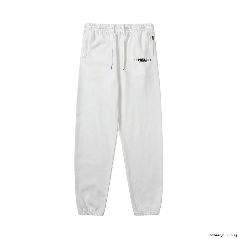 REPRESENT Basic White Sweatpants