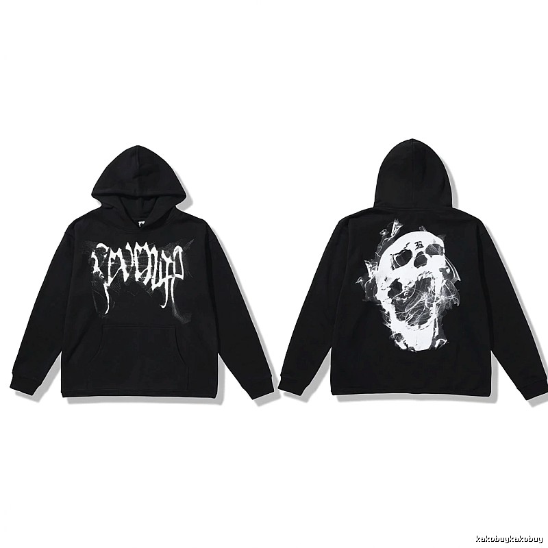 Revenge Skull Dark Style Hoodie