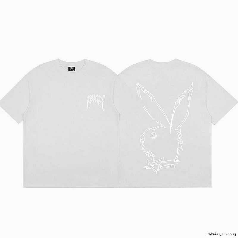 Revenge White Skull Graphic T-Shirt Logo Detail