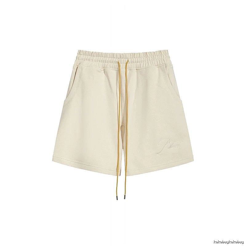 RHUDE's simple and casual style off-white shorts