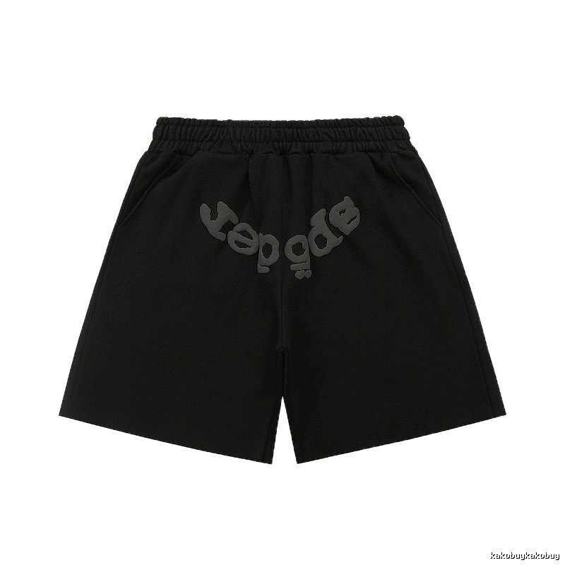 Sp5der letter trendy brand style shorts