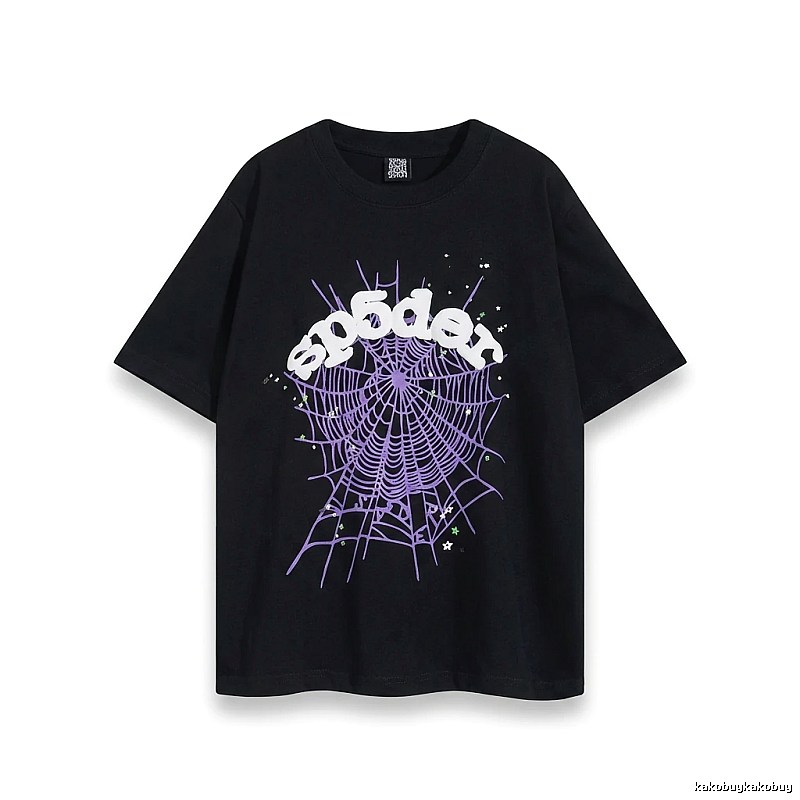 Sp5der Spider Web Dark Style T-shirt