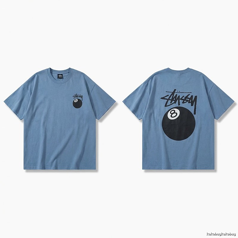 Stussy 8-ball blue T-shirt