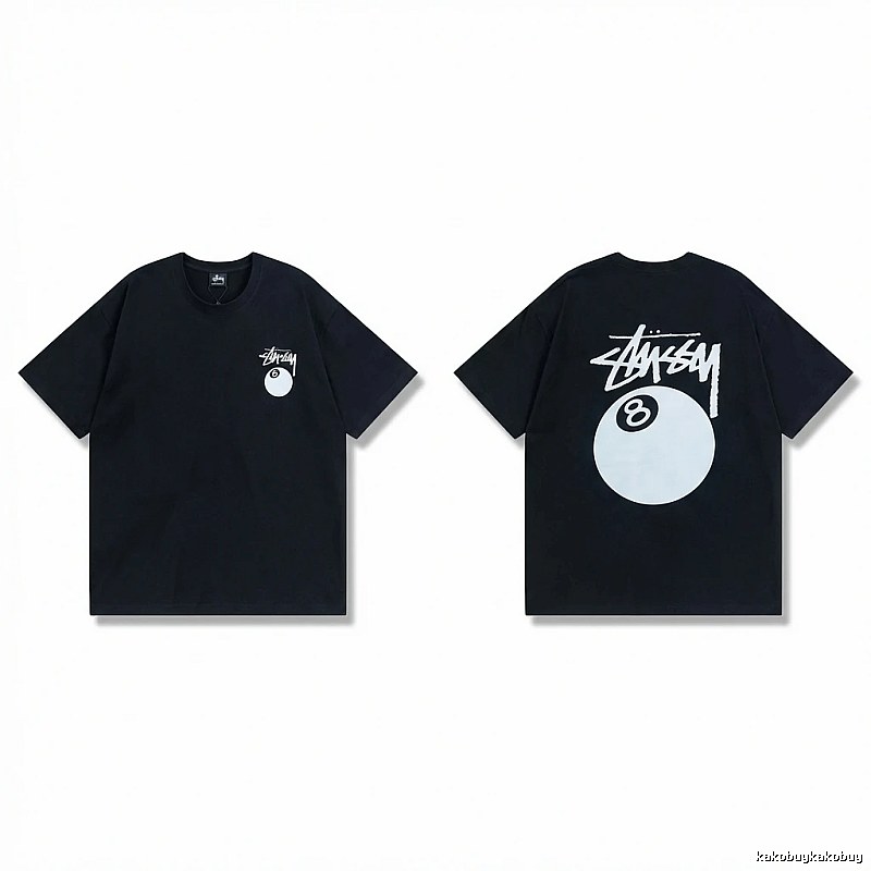 Stussy 8-Ball Series Black T-shirt