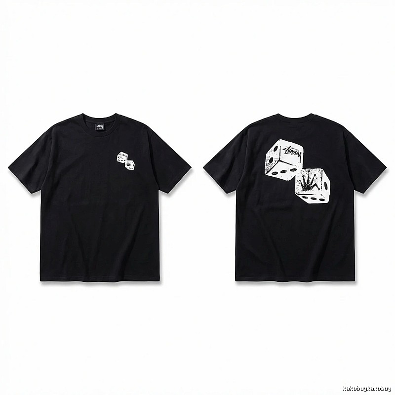 Stussy Dice Series Black T-shirt