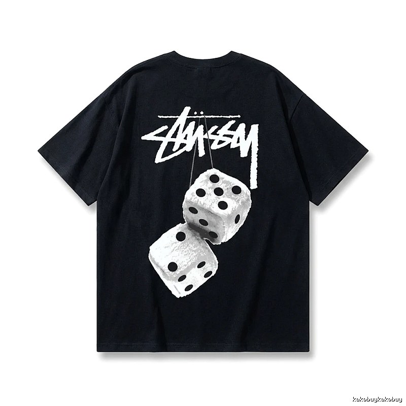 Stussy Dice Style Black T-shirt