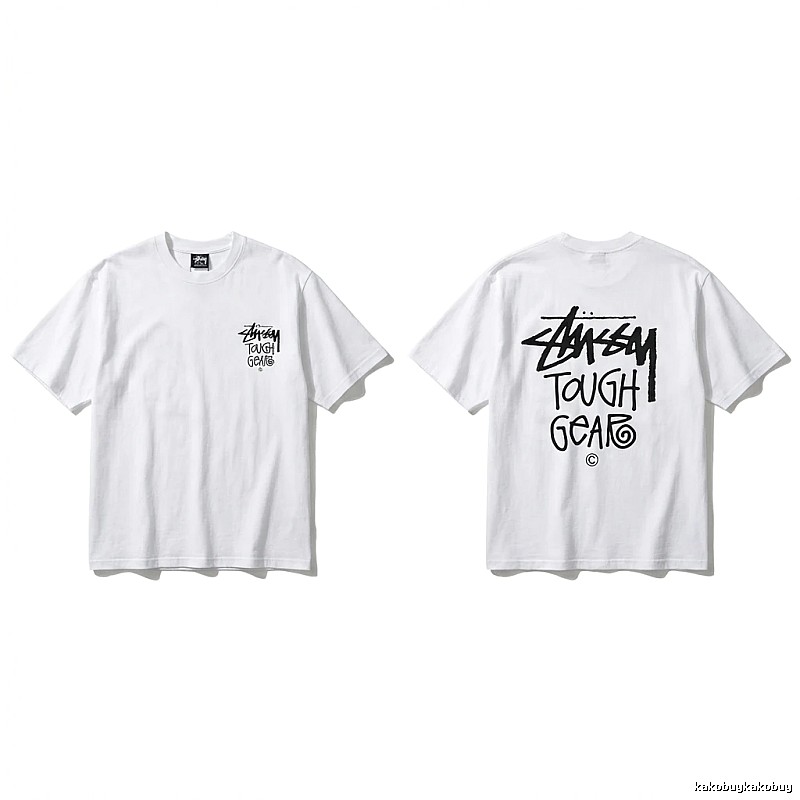 Stussy Graffiti Style White T-shirt
