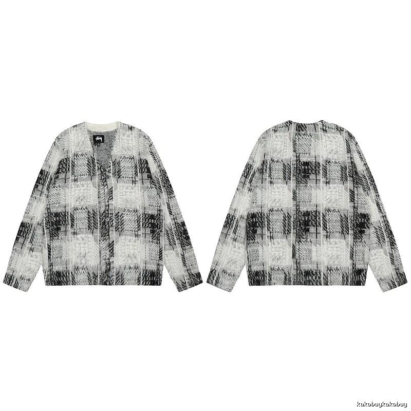 Stussy Gray Swirl Graphic SweatShirt Gift Ready