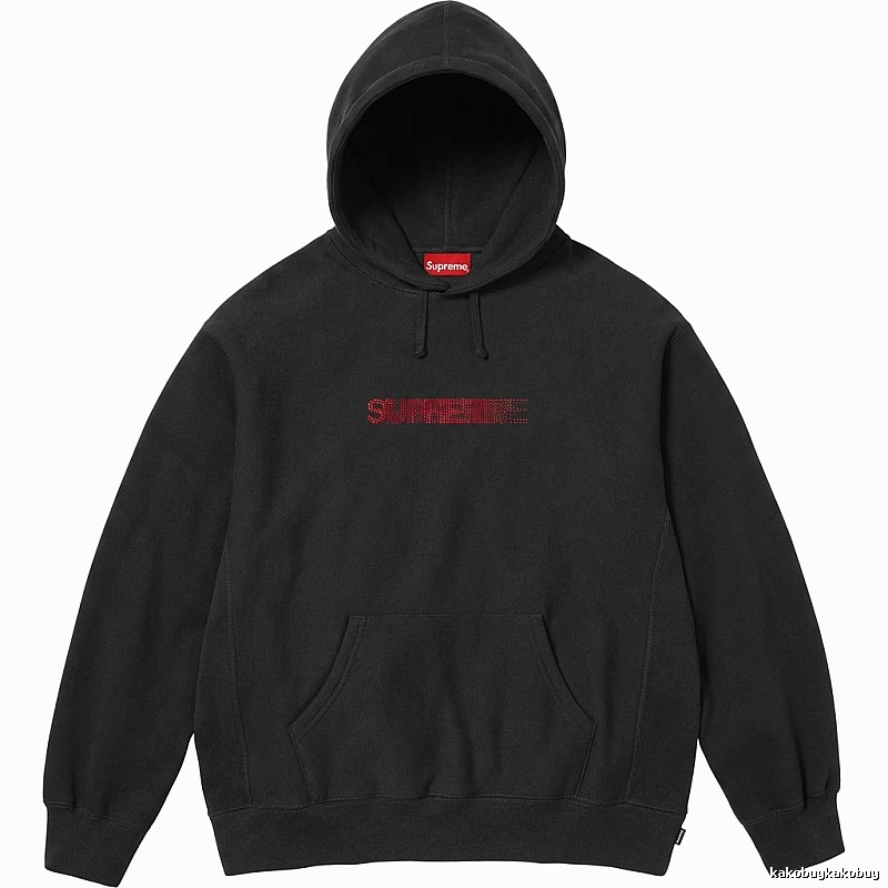 Supreme basic simple black sweatshirt
