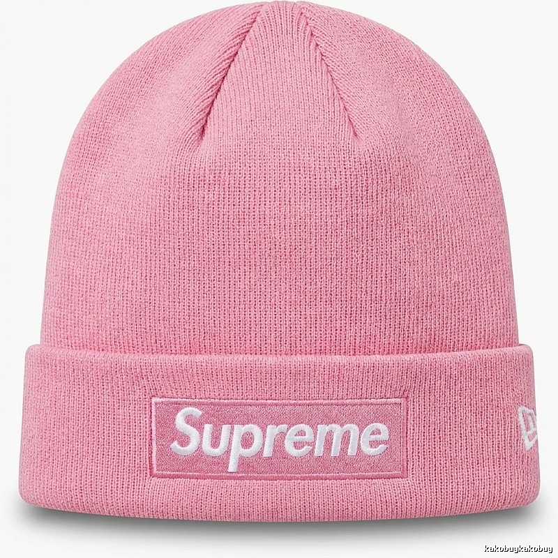 Supreme basic style pink cold hat