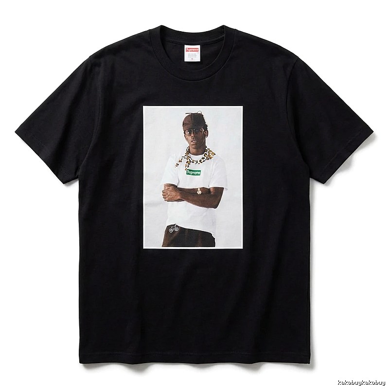 Supreme Portrait Style Black T-shirt