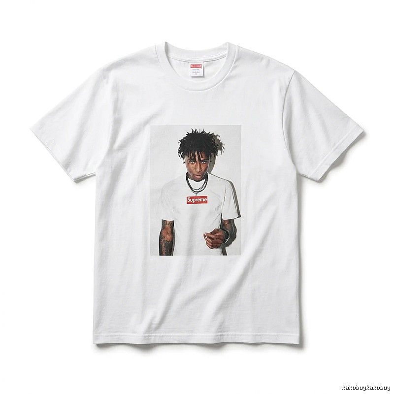 Supreme Portrait Style White T-shirt