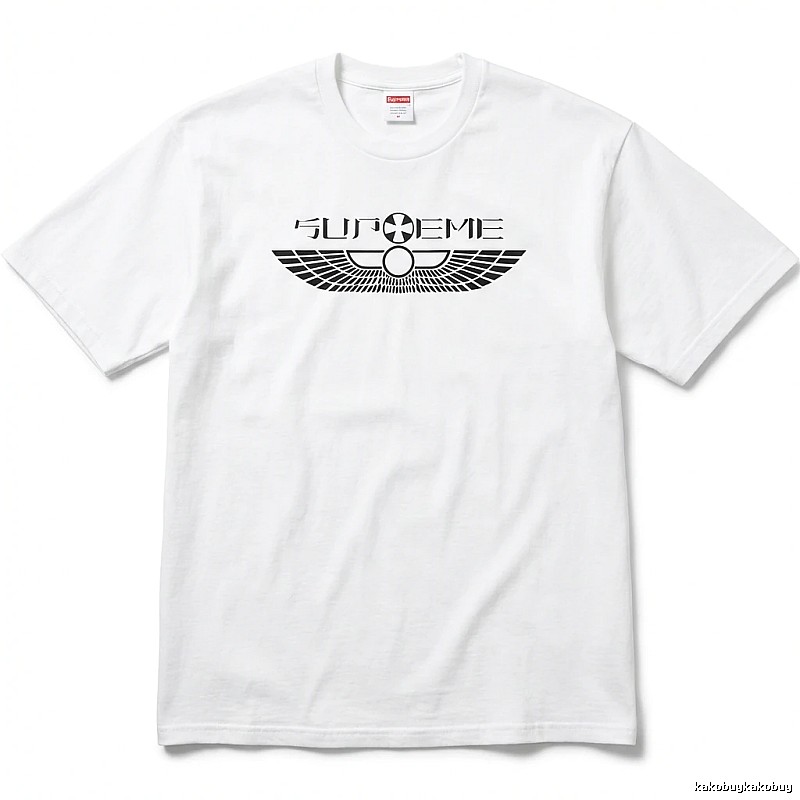 Supreme Wing Wind White T-shirt