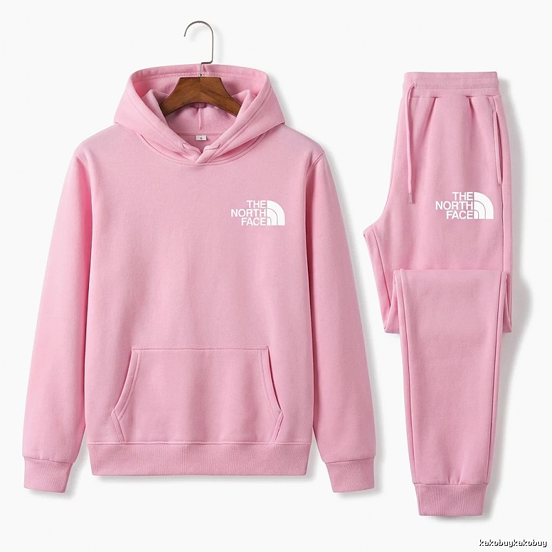 The North Face Casual Style Pink Suit