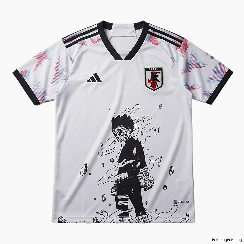 Tokyo Ghoul black-and-white anime-style T-shirt