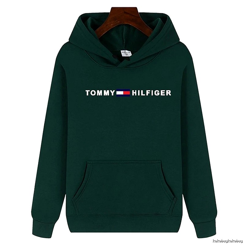 Tommy Hilfiger Compact Logo hoodie White Tommy Hilfiger for Smart Casual Looks
