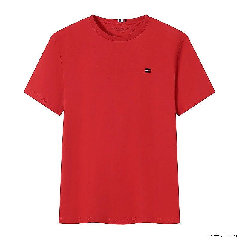 Tommy Hilfiger Red Logo T-Shirt Weekend Wear
