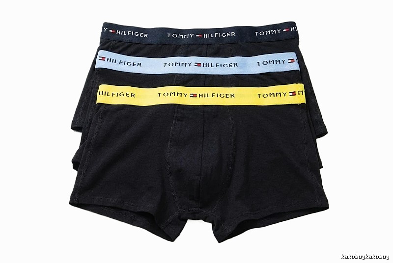 TOMMY HILFIGER trendy brand black underwear