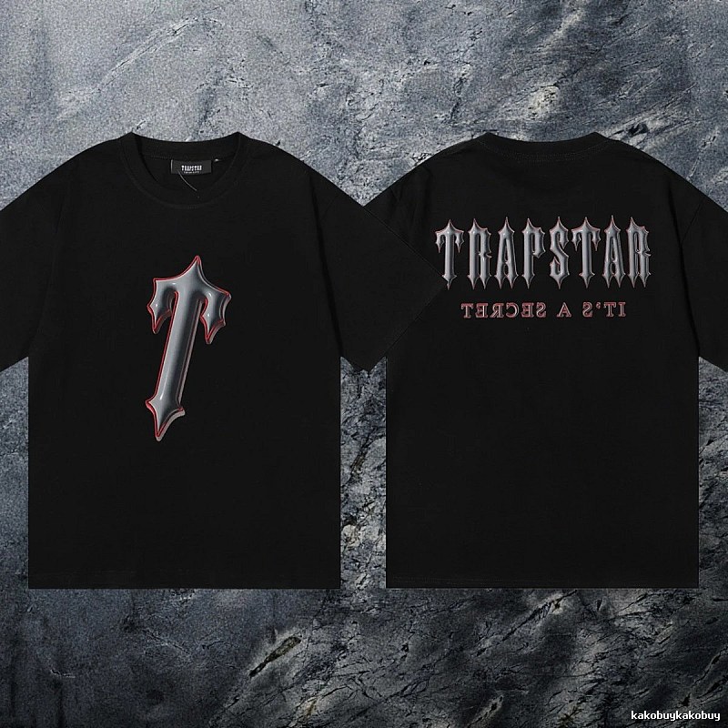 Trapstar Classic Keys graphic T-shirt Black White Key with Travel-Friendly Style