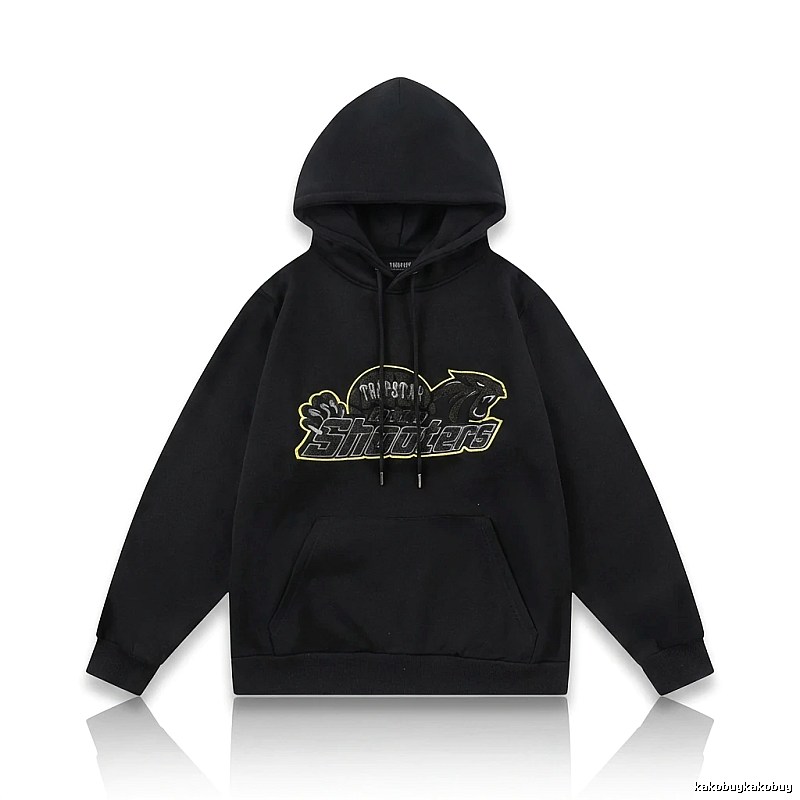 Trapstar Print Trendy and Cool Black Sweatshirt