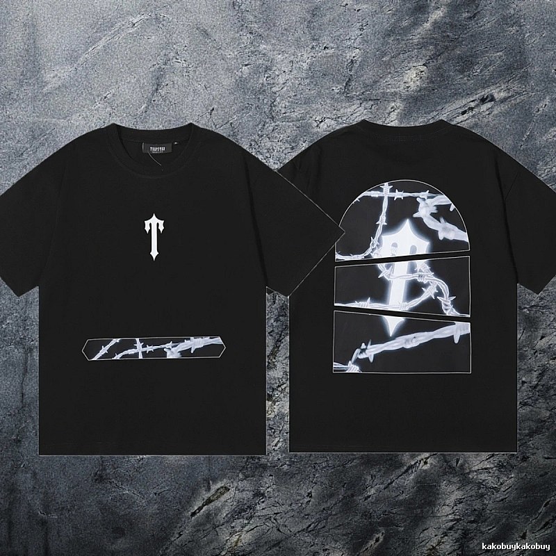 Trapstar Weekend Keys graphic T-shirt Black White Key for Seasonal Looks