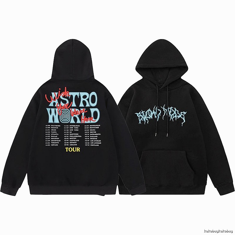 Travis Scott Classic Graphic hoodie Green Printed Graphics with Travel-Friendly Style
