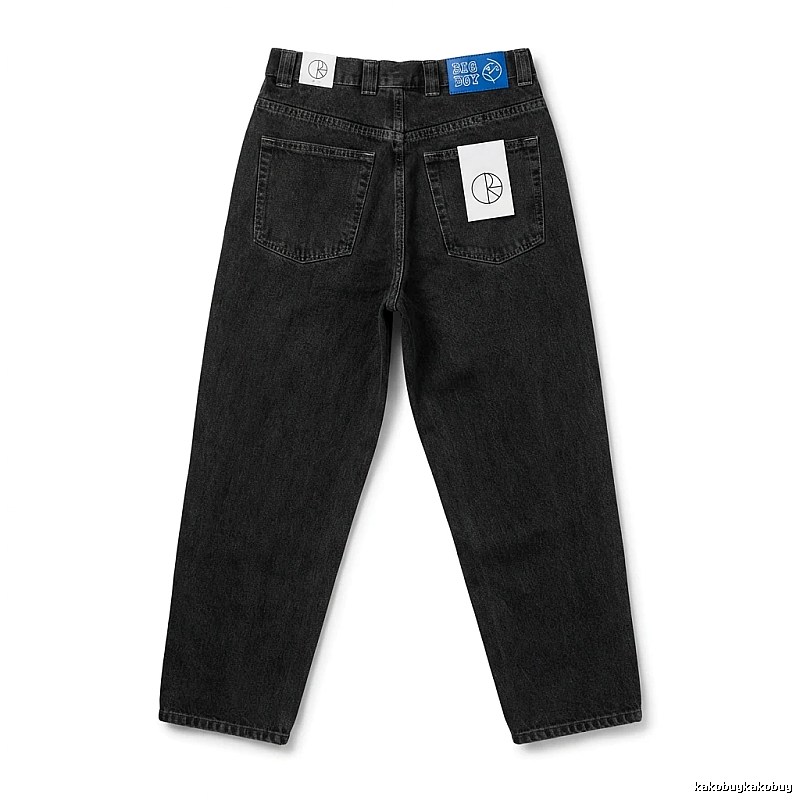 Y2K style black jeans